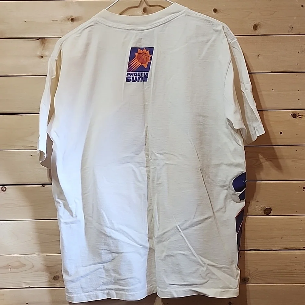 Vintage Phoenix Suns Graphic T-Shirt Size Large AllSport Proweight - Picture 7 of 8